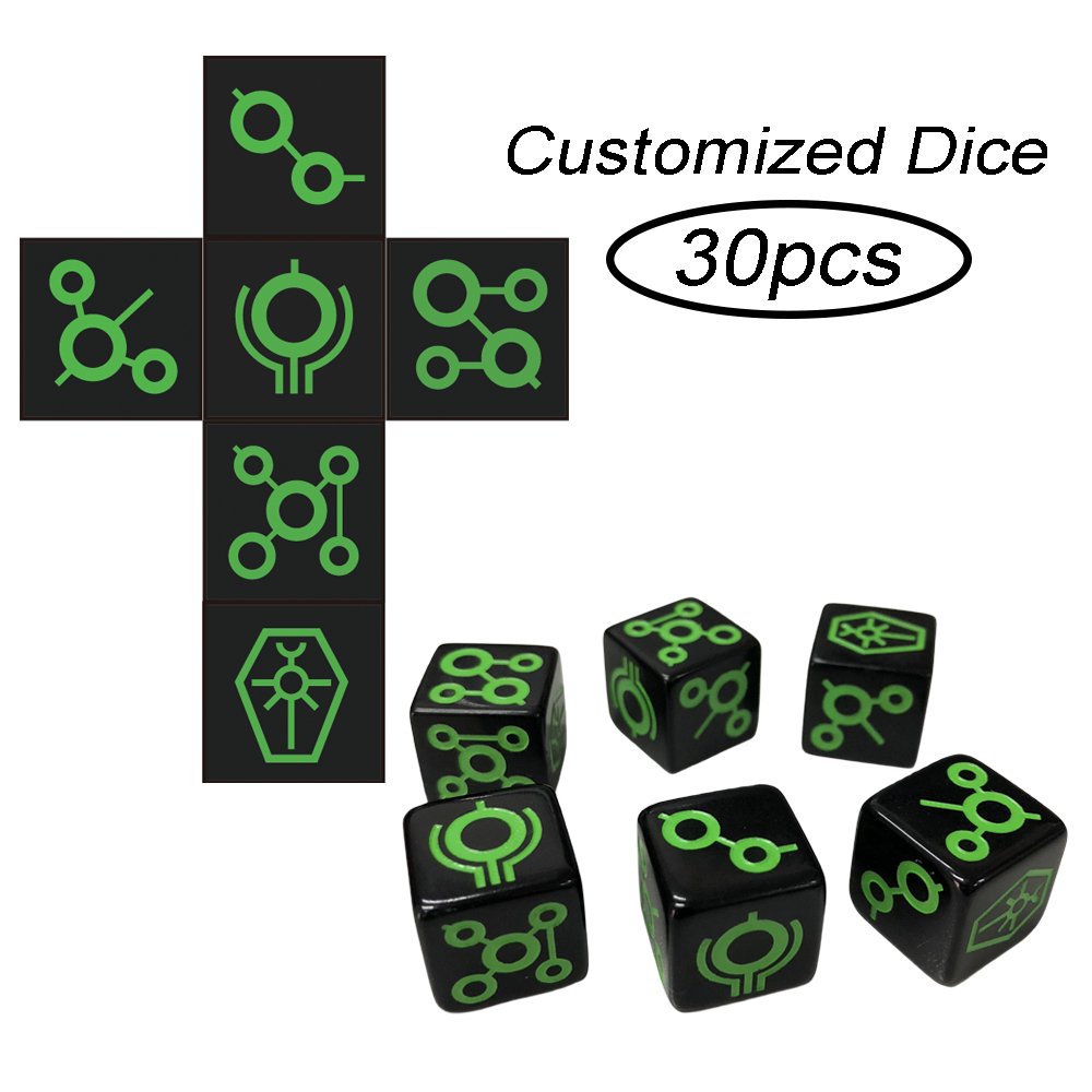 Board Game Logo - T & G-Logo de dés D6