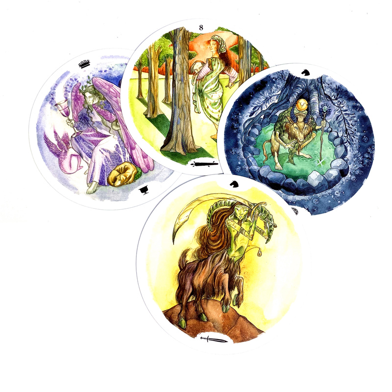 Cartes de Tarot cercle de vie, - Board Game Life avis et prix