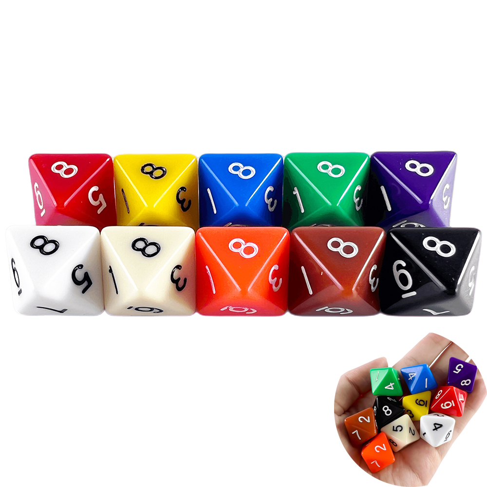 D8 dés polyédriques 15.5mm TRP - Board Game Viral avis et prix