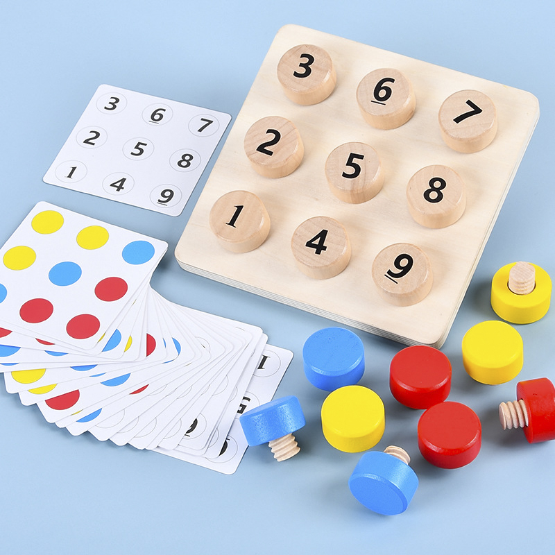Jeu de Table Montessori en boi - Board Game Nature avis et prix