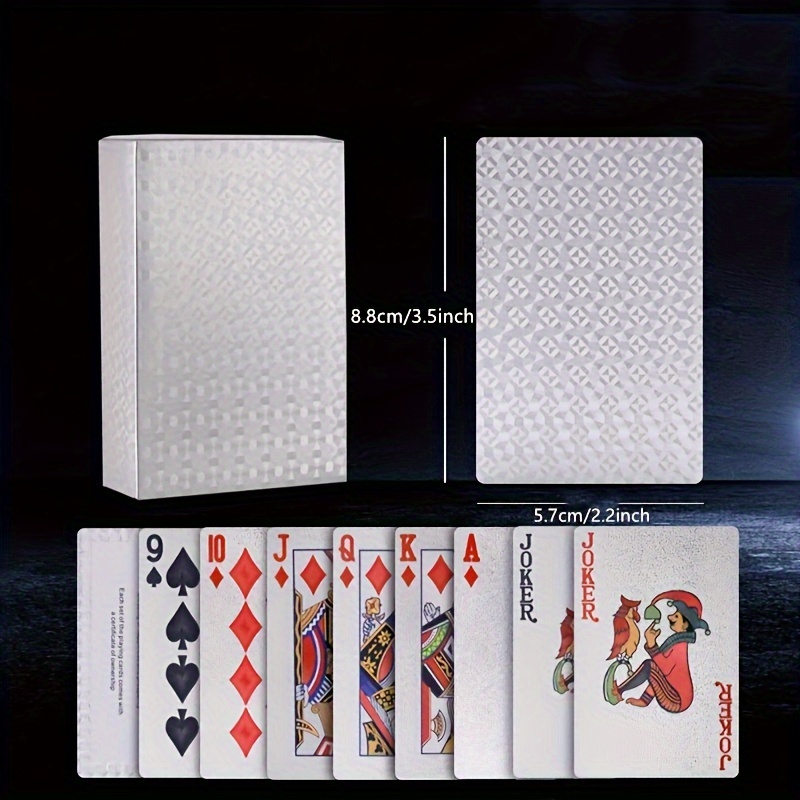Cartes de jeu de poker en feui - Board Game Viral avis et prix